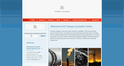 Desktop Screenshot of iccenergy.com
